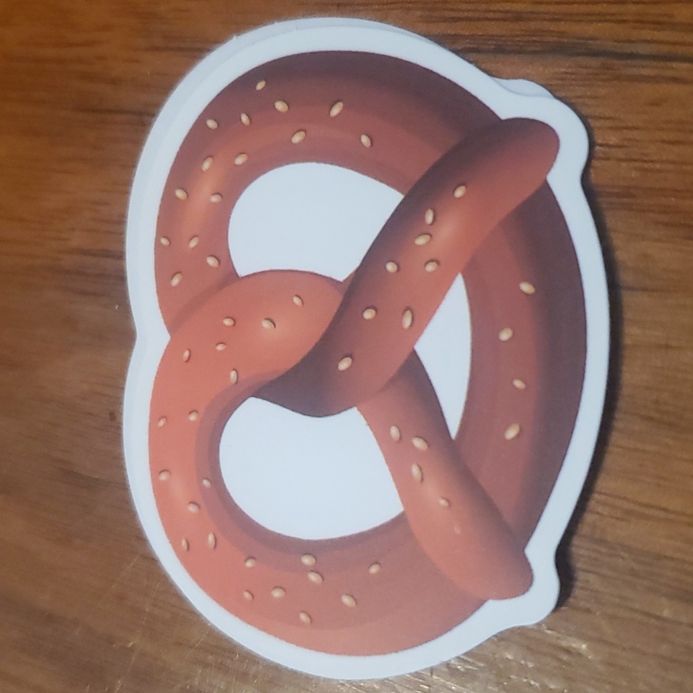 Pretzel Sticker - Picture 2 of 2
